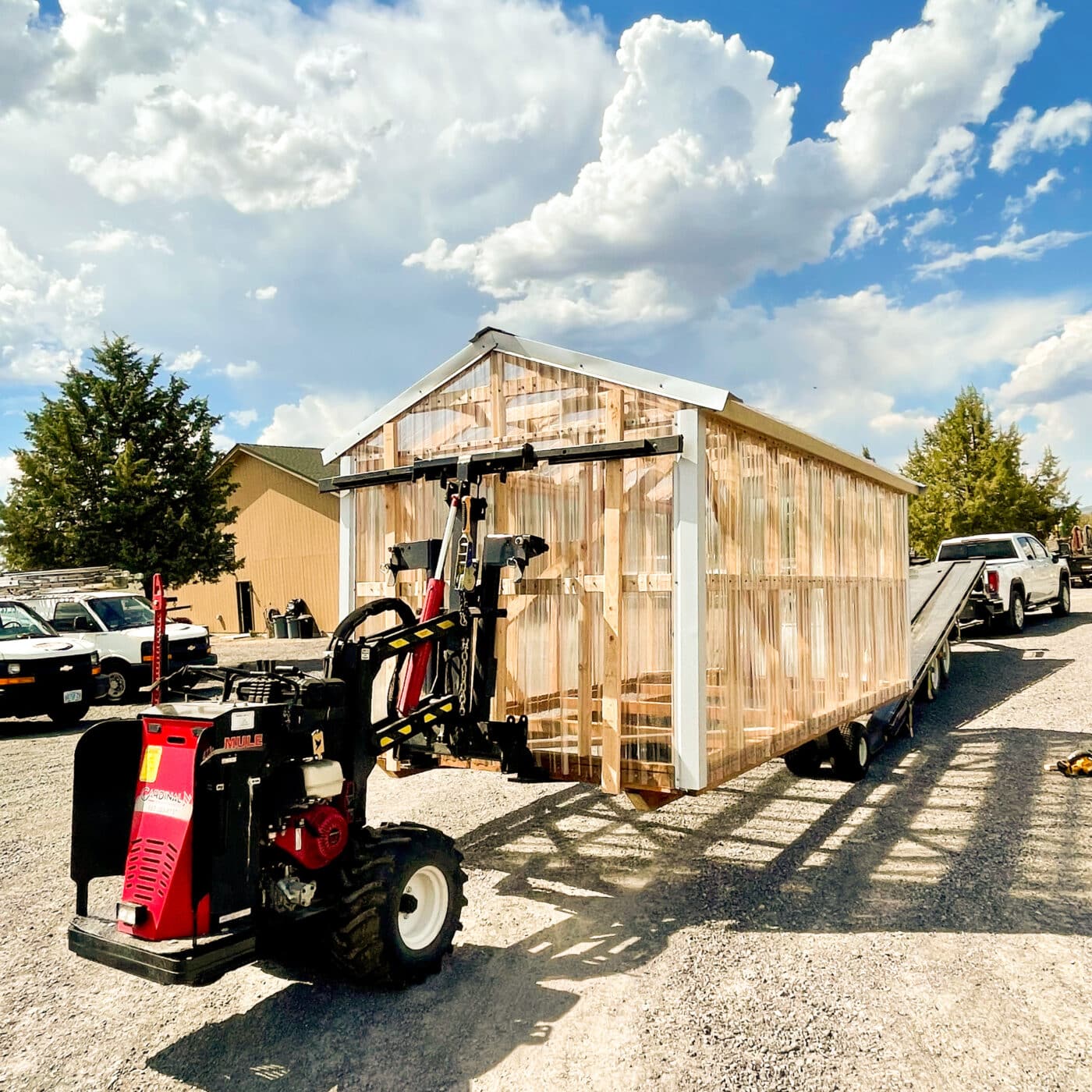 greenhouse garden shed in oregan