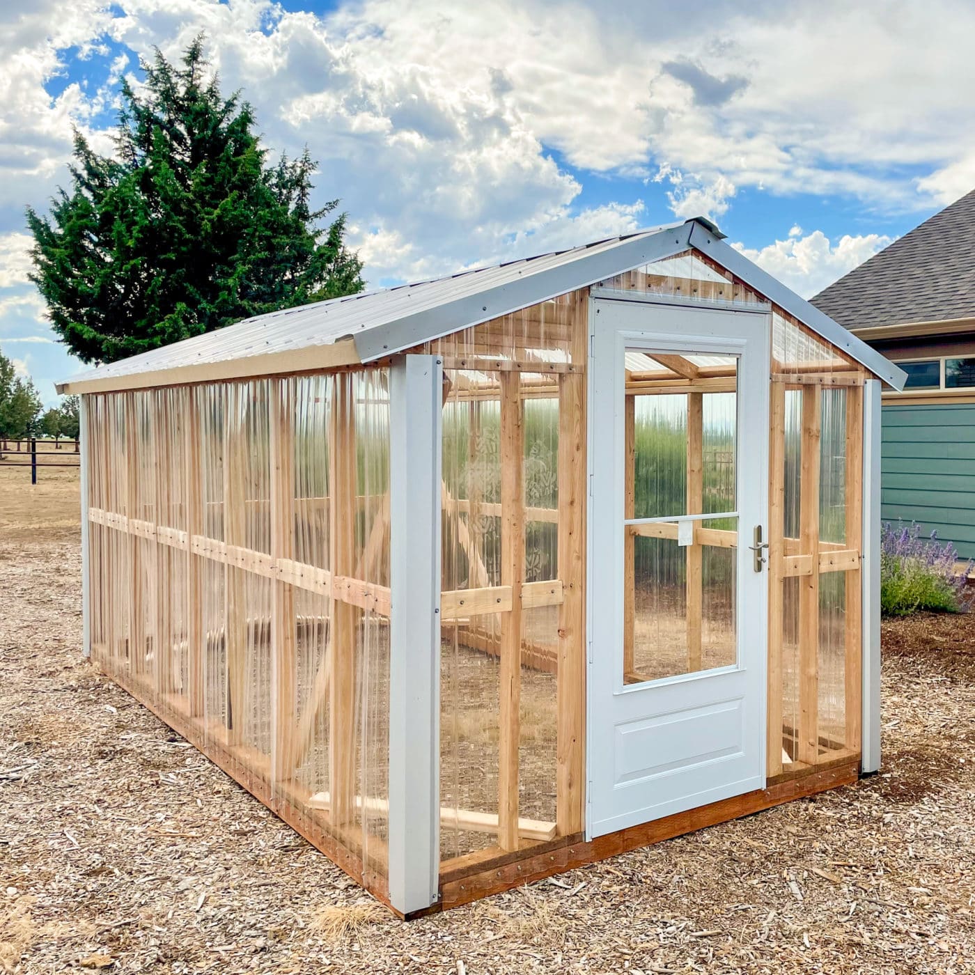 shed greenhouse in oregan