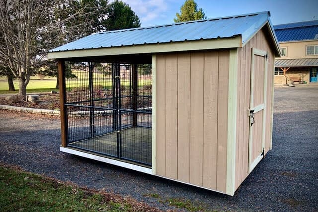 prefab dog kennel in kent